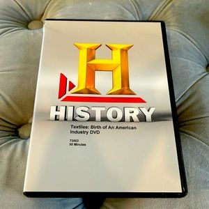 History channel DVD, entitled textiles birth of an American industry